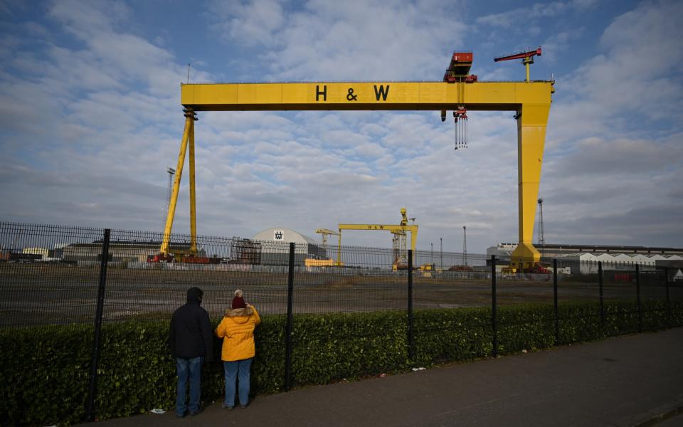 Harland & Wolff said it has suspended work on its unpublished 2023 accounts