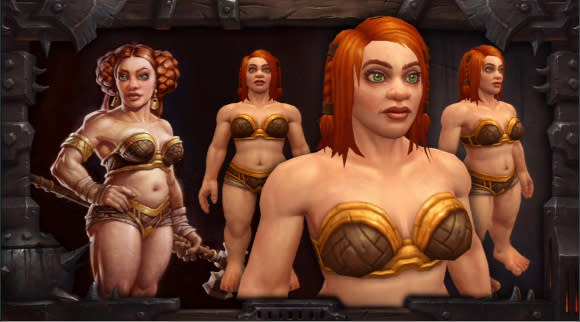 New dwarf female models