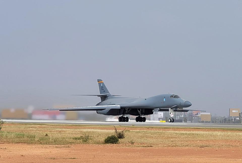 Air Force B-1B bomber India