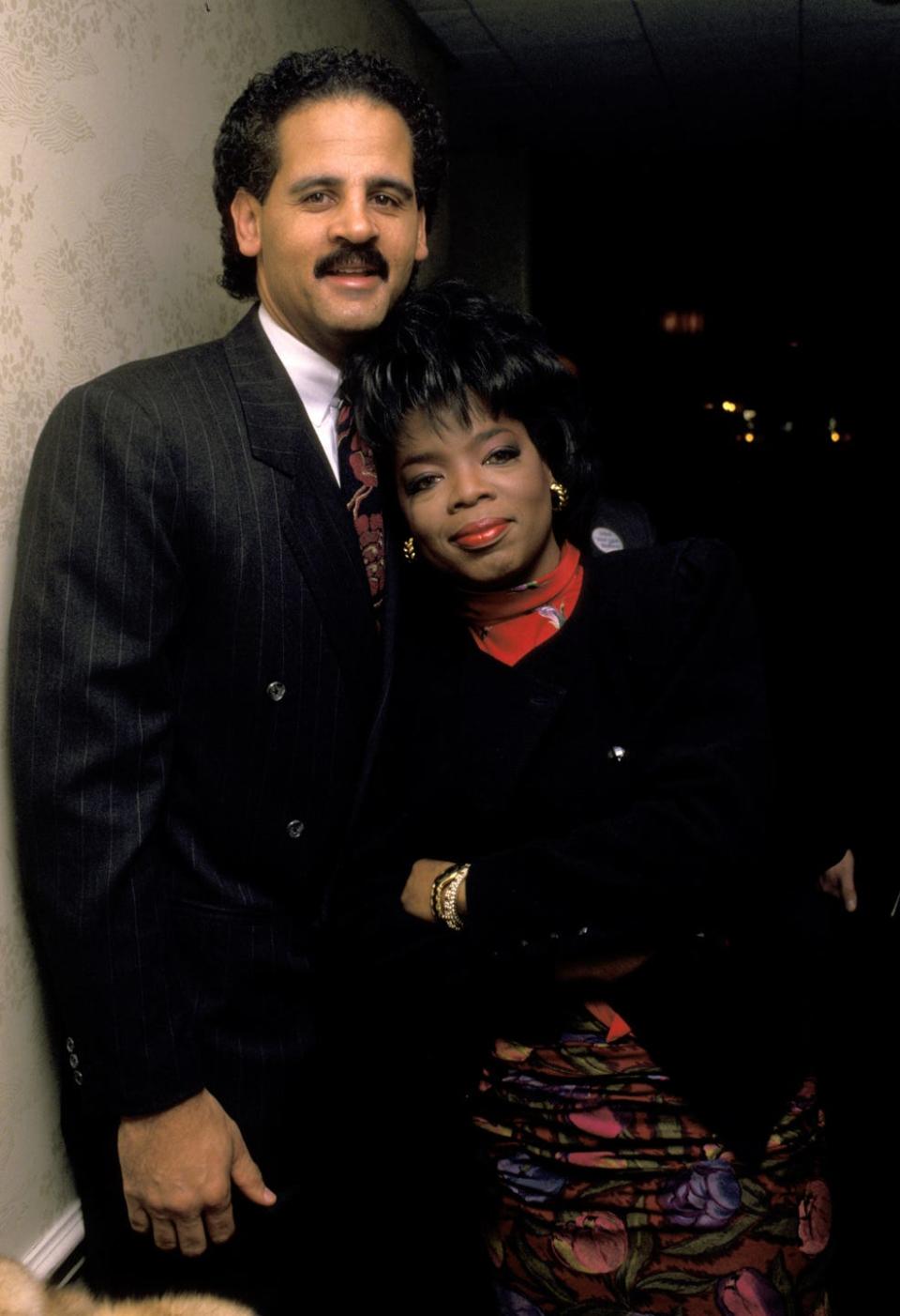 Oprah Winfrey & Stedman Graham