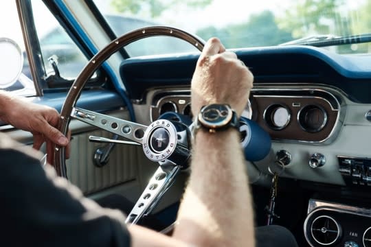 經典重生 以Mustang零件精雕細琢的高級腕錶
