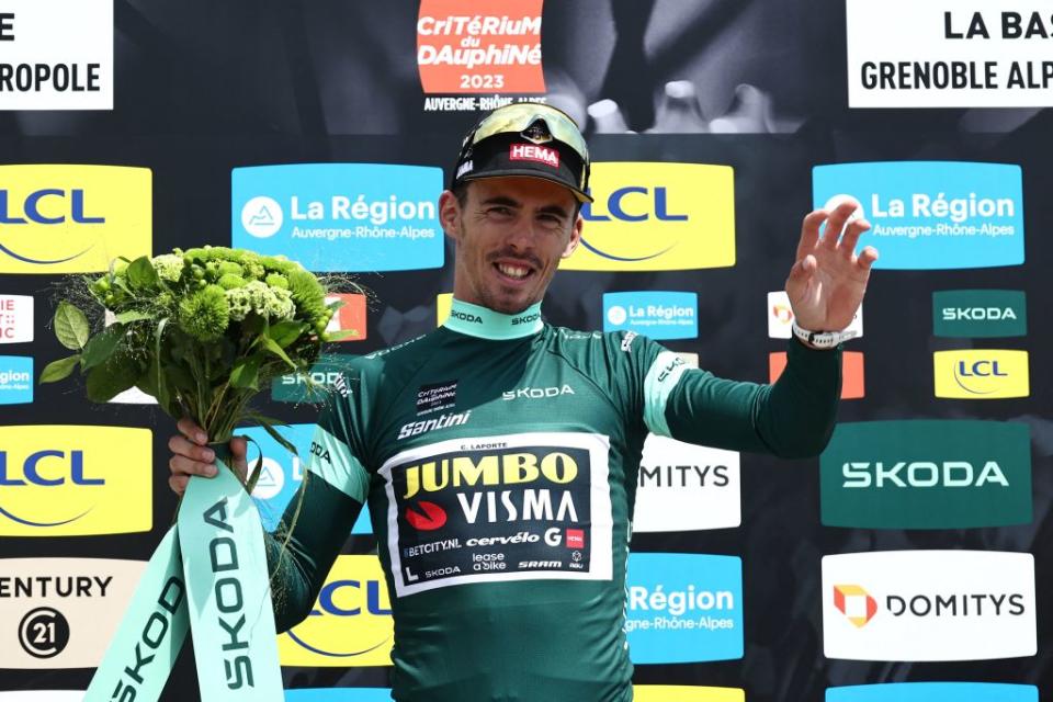 Christophe Laporte  (Jumbo-Visma) wins the overall best sprinter of the Criterium du Dauphine cycling