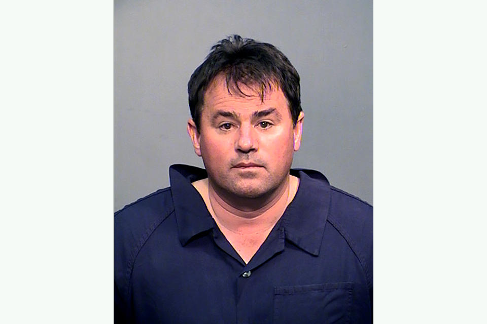 This undated photo provided by the Coconino County Sheriff's Office shows Samuel Bateman, who faces state child abuse charges, and federal charges of tampering with evidence. Bateman is the leader of a small polygamous group near the Arizona-Utah border. (Coconino County Sheriff's Department via AP)