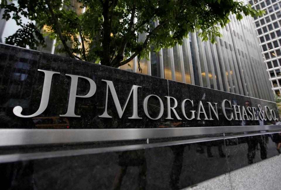 JP Morgan holds the title of biggest payment processor in the US with almost $1.9 trillion in volume in 2021 (REUTERS)