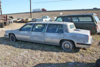 <p>Here’s a great example of how a car’s rarity has no bearing on its value. While we appreciate that 1986 six-door Cadillac limousines aren’t to everyone’s taste, surely someone will pay Texan salvage yard CTC Auto Ranch the bargain price of $2495 to rescue this rust-free example? The coachbuilder is Armbruster Stageway of Fort Smith, Arkansas.</p>