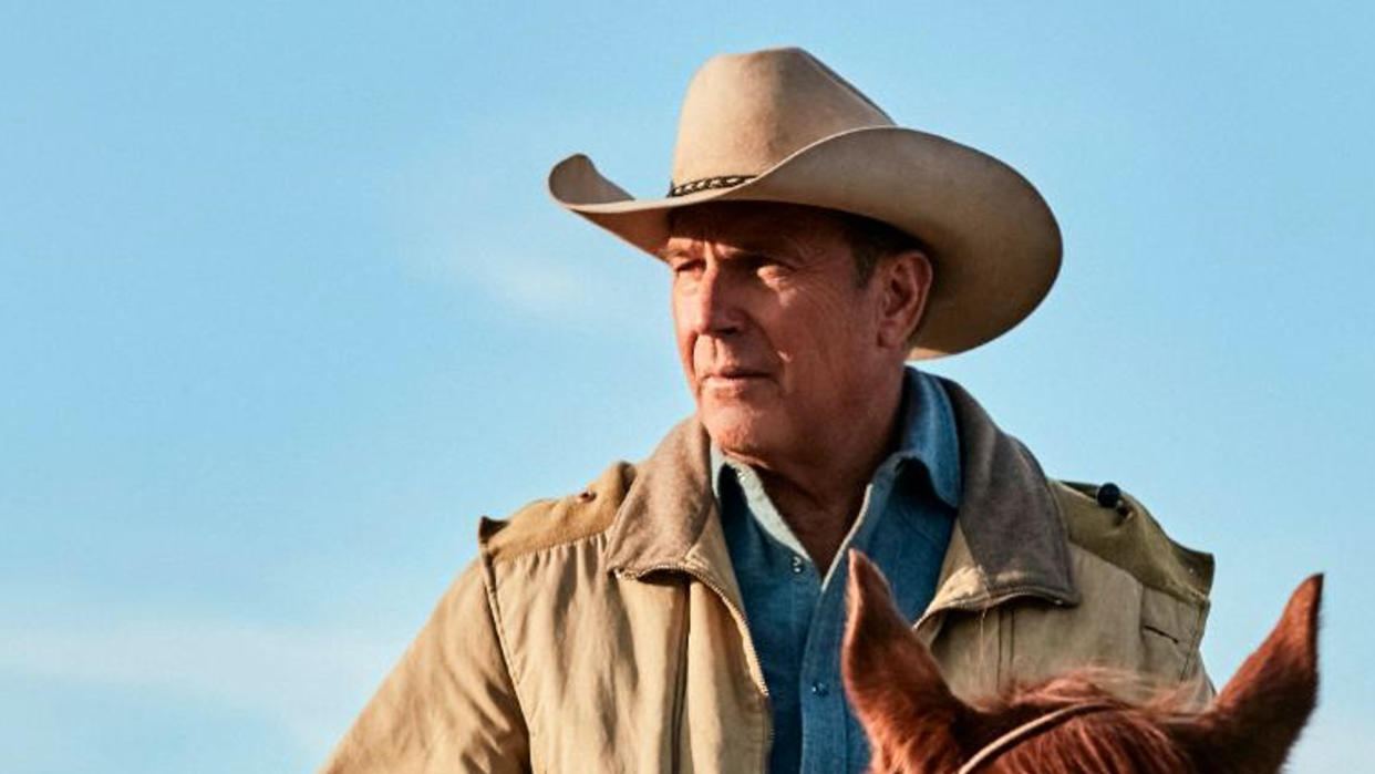   Kevin Costner stars in Yellowstone season 4. 