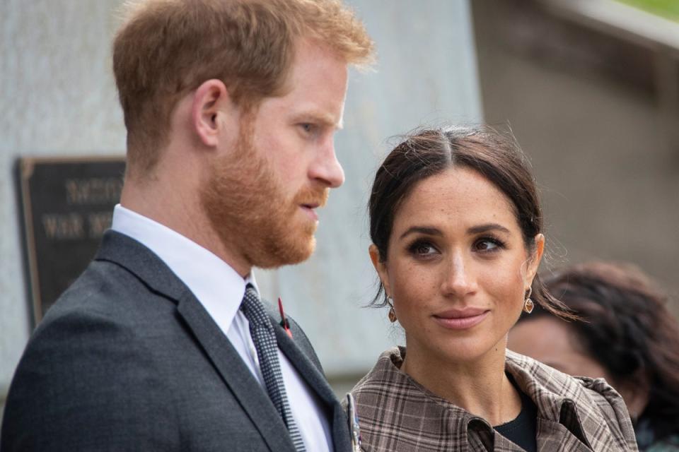 Divisive figures: Prince Harry and Meghan Markle have been known to split opinions among friends (Getty Images)