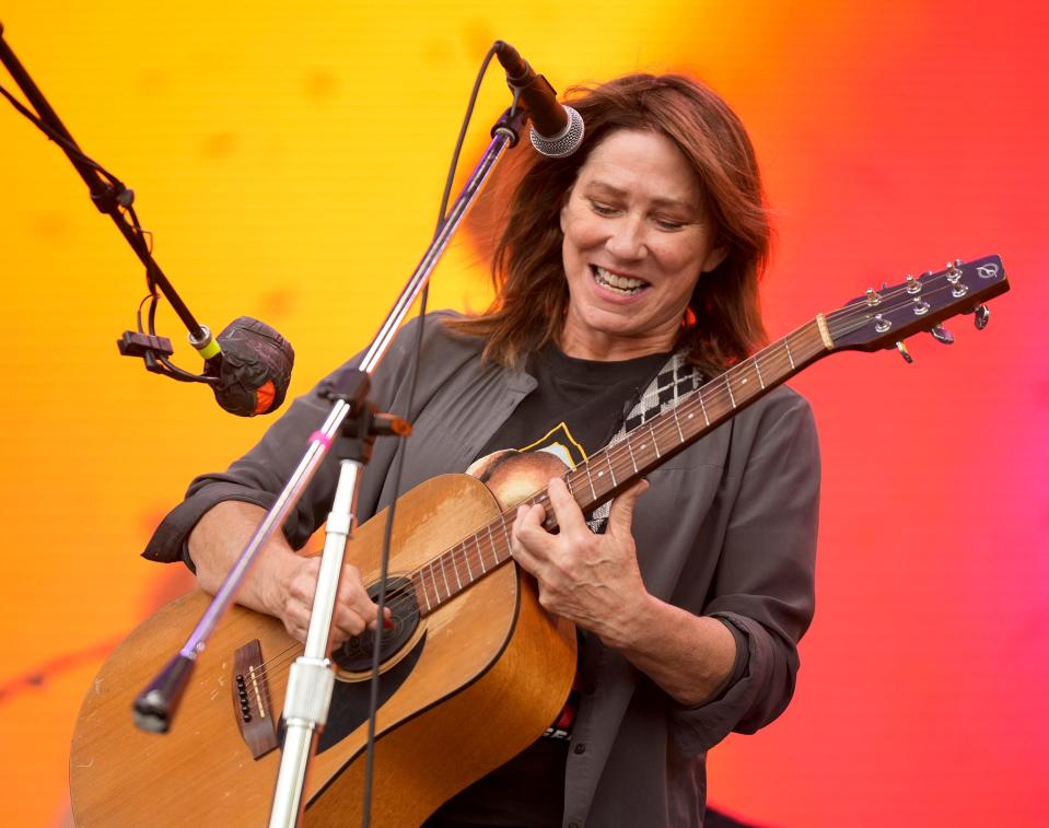 Kim Deal of The Breeders performs Oct. 8 at the Austin City Limits Music Festival.