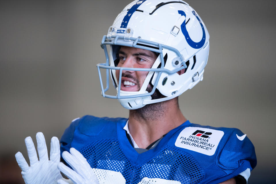 Expect Indianapolis Colts WR Michael Pittman Jr. to see a lot of action as a rookie. (Photo by Zach Bolinger/Icon Sportswire via Getty Images)