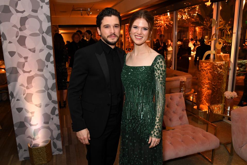 Kit Harington and Rose Leslie