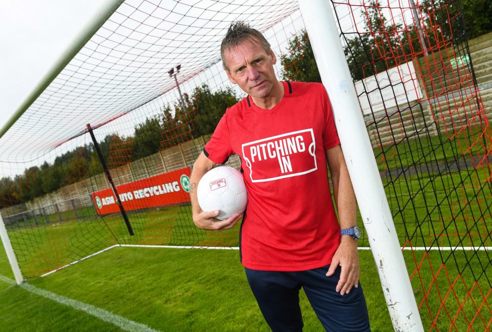 Former England skipper Stuart Pearce is an ambassador for Pitching In and knows the non-league game is the lifeblood of English football