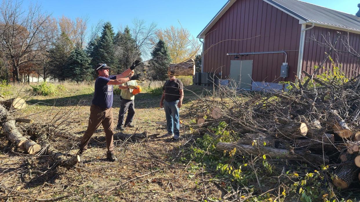 Living History Farms got an additional benefit from allowing RVs to park in its lot overnight when a group of them provided more than 1,200 volunteer hours in the fall of 2022.