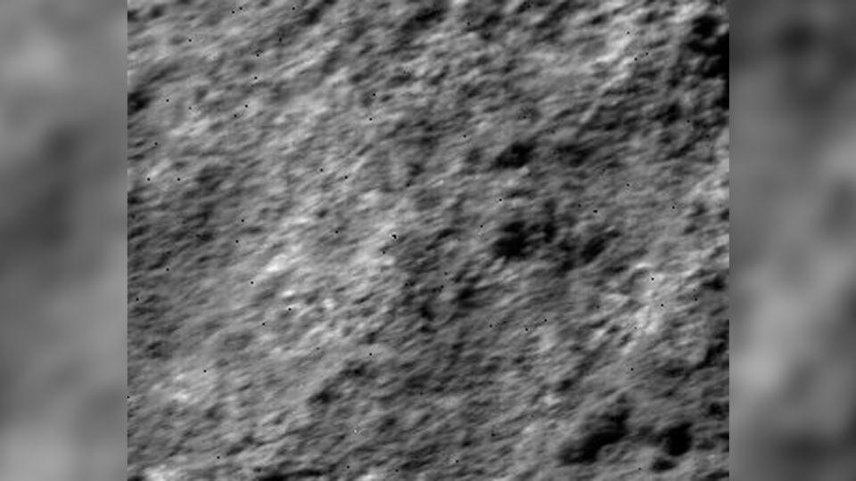 The lander's multi-band camera took a closeup on a rock nicknamed "Toy Poodle." - JAXA