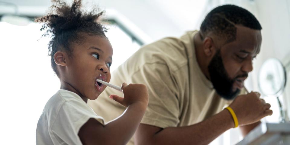 brush teeth