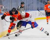 NHL: Montreal Canadiens at Edmonton Oilers