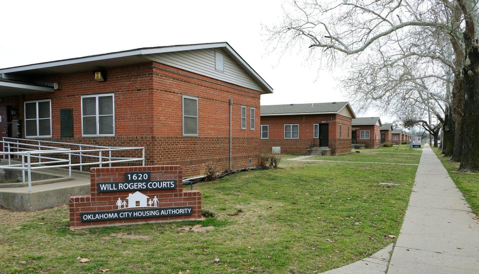 Will Rogers Courts,1620 Heyman, is an Oklahoma City Housing Authority property.
