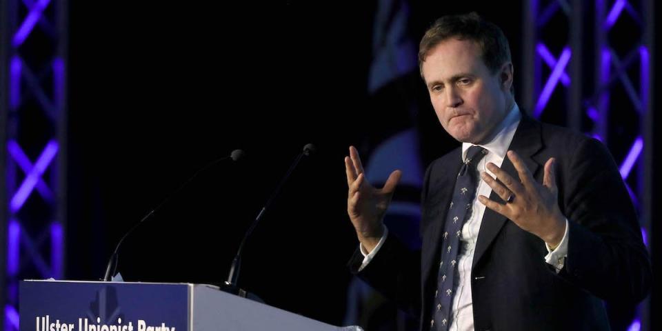 Tom Tugendhat, MP for Tonbridge, Edenbridge and Malling, on Saturday October 9, 2021.