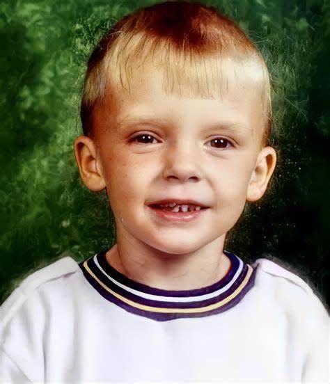 This undated photo released by the Carroll County Sheriff's Office in Virginia shows Logan Nathaniel Bowman, who went missing in January 2003 when he was 5.