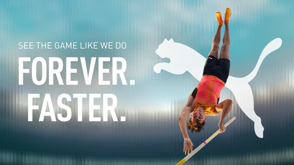 puma forever faster_brand campaign_mondo duplantis