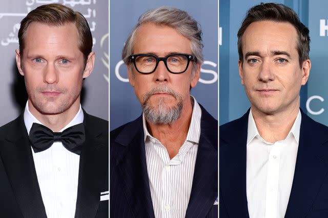 <p>Pascal Le Segretain/Getty; Taylor Hill/FilmMagic; Dimitrios Kambouris/WireImage</p> Alexander Skarsgard, Alan Ruck and Matthew Macfadyen