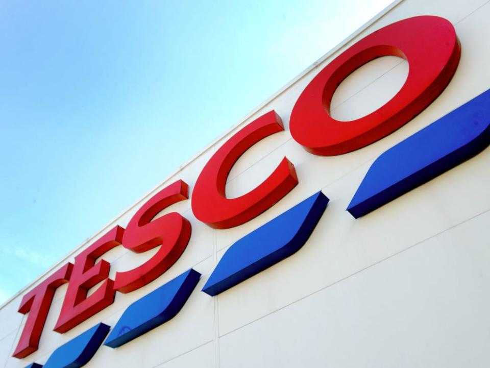 The incident took place in a Tesco store in Cork, Ireland (PA)