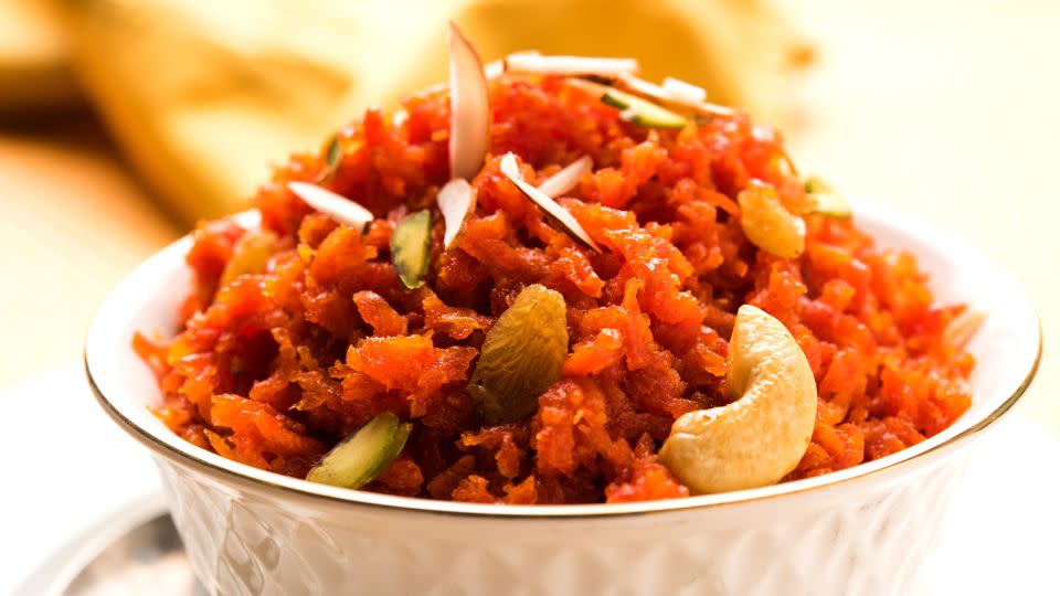 A carrot-based dessert that you'll often find at weddings. - Shutterstock