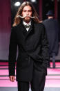 <b>Berlin Fashion Week</b>: Over-sized moustaches were a big catwalk trend ©Rex