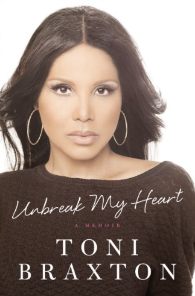 The cover of her book, Unbreak My Heart