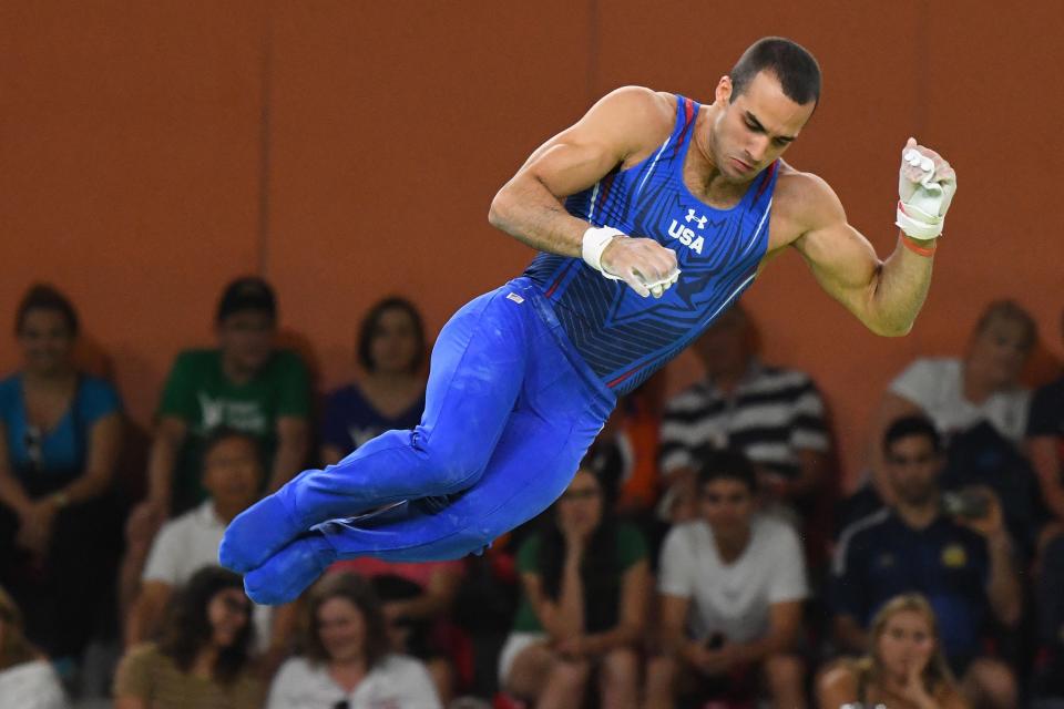 Danell Leyva won silver medals in the parallel bars and high bars in the Rio Olympics.