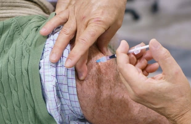 Second dose vaccinations are open to residents 70 and older or anyone who received their first dose before March 15. (Paul Chiasson/The Canadian Press - image credit)