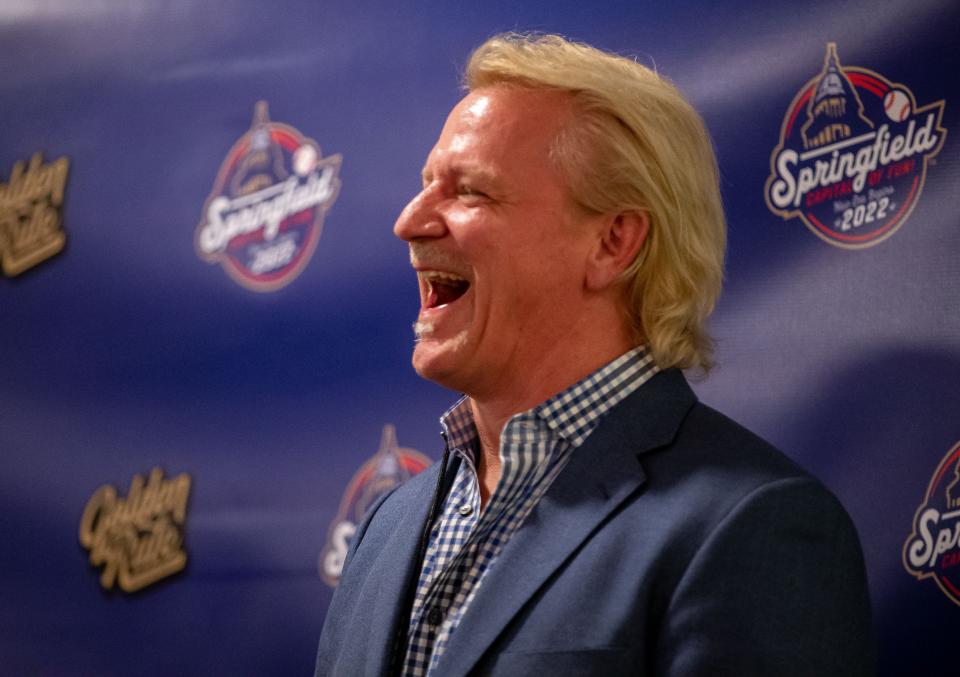 Former Goodpasture basketball star and WWE Hall of Famer Jeff Jarrett is a member of the new ownership group which purchased the Springfield Sliders.  [Justin L. Fowler/The State Journal-Register]