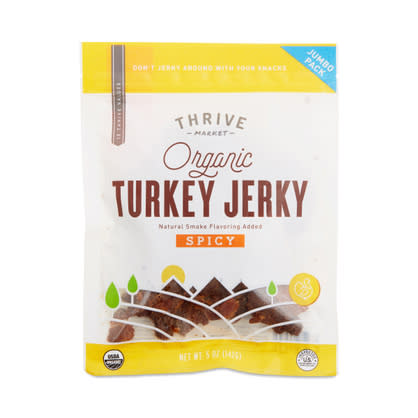 9) Organic Turkey Jerky