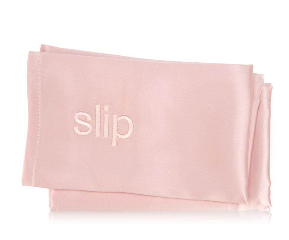 Stop your skin care products from soaking into your pillow while you sleep (and keep your hair frizz-free) with a silk pillowcase.<strong> <a href="https://fave.co/2YRDW1P" target="_blank" rel="noopener noreferrer">Normally $85, get it 25% off during the Dermstore Sale.</a></strong>