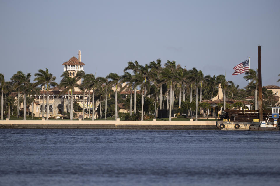 Former President Donald Trump's Mar-a-Lago resort, where he's been living since leaving the White House, has seen visitors from among the House GOP leadership. (Photo: Joe Raedle/Getty Images)