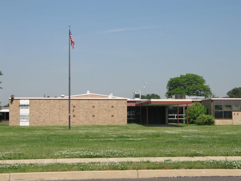 The Cecilia Snyder Middle School in Bensalem opened in 1960 and is one of two middle schools the district is considering replacing as it plans to move its sixth-grade students from elementary to the middle school.