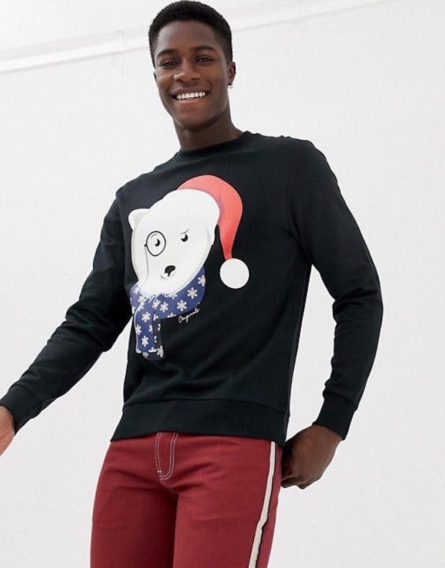 jack & jones polar bear sweatshirt