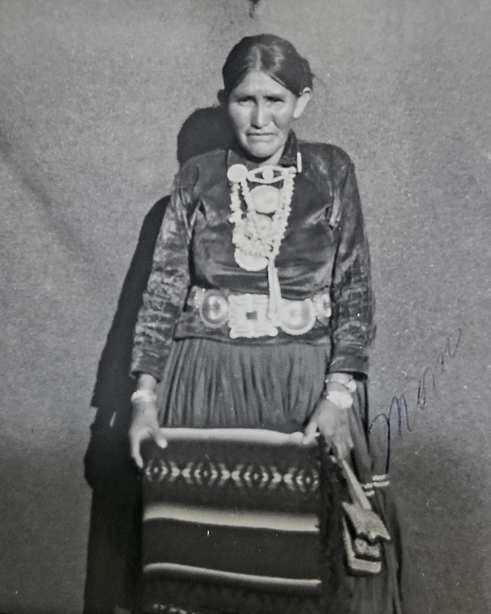 Wilhelmina Yazzie's grandmother, Betty B. Yazzie.