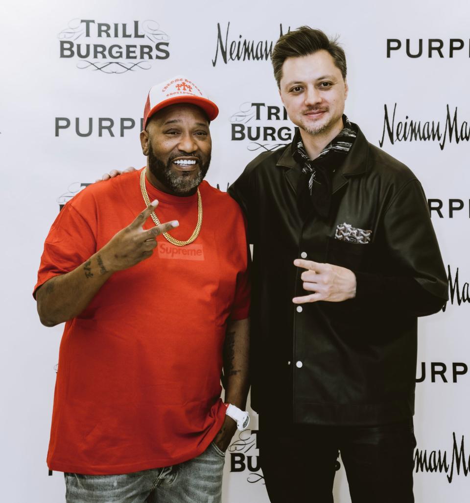 Bun B and PURPLE owner Luke Cosby