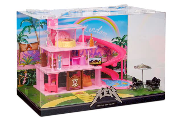 <p>Mattel</p> Ken's Mojo Dojo Casa House mini playset