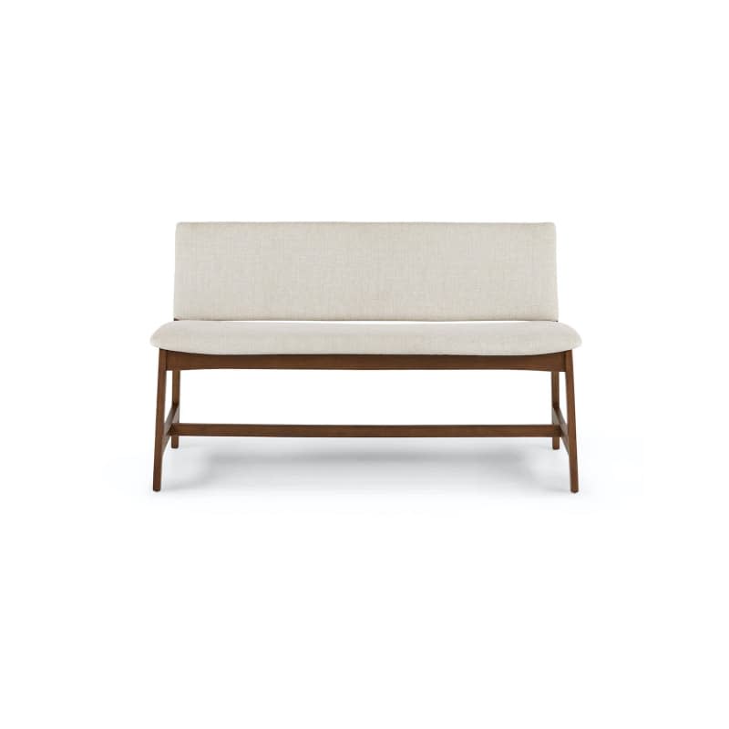 Nosh Fabric & Wood Dining Bench