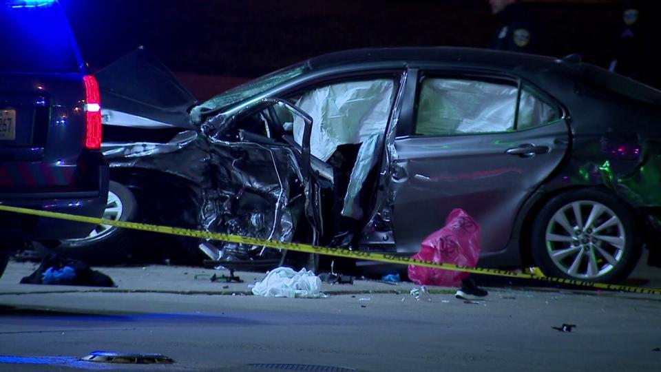 <div>Significant damage to one of the vehicles</div>