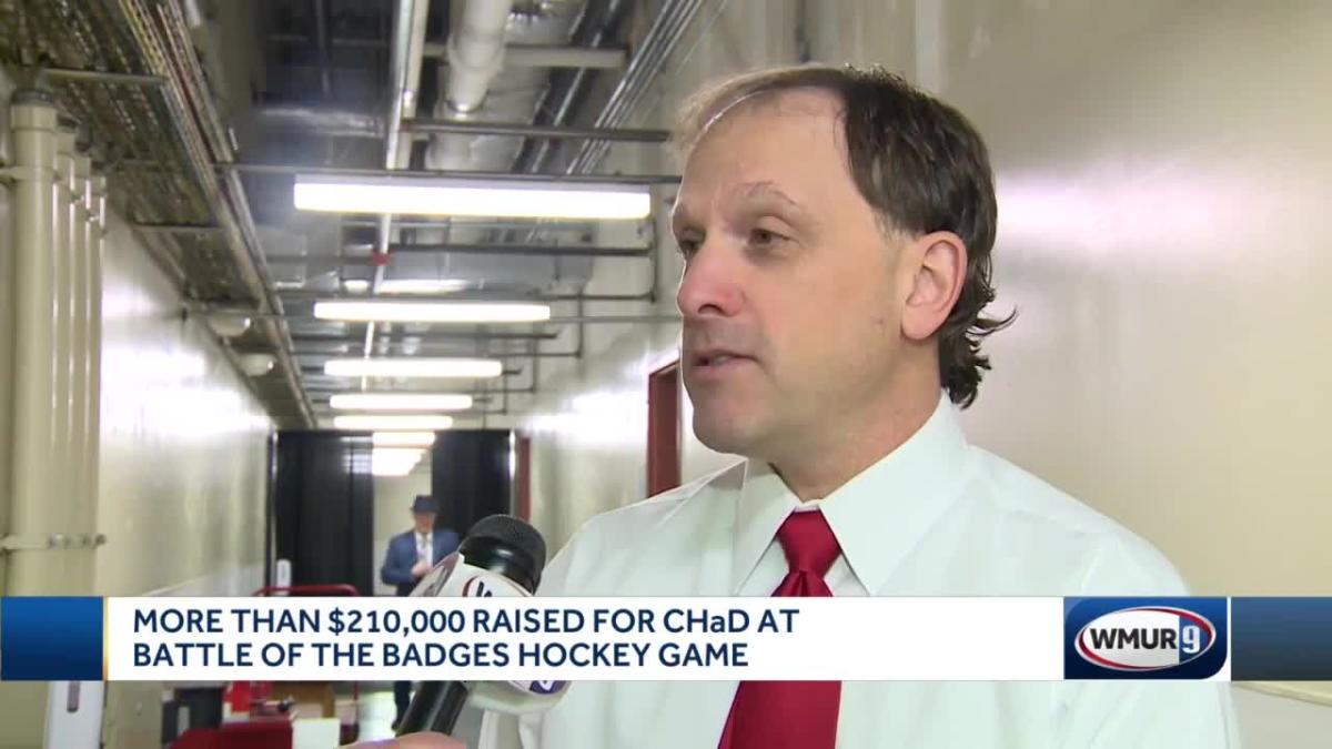 More than 210,000 raised for CHaD at Battle of the Badges hockey game