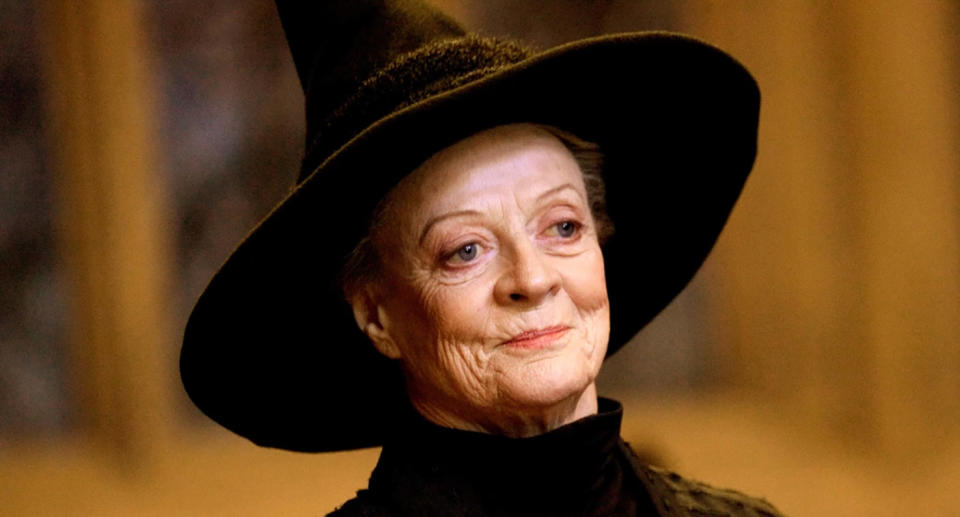 Maggie Smith as Professor McGonagall 