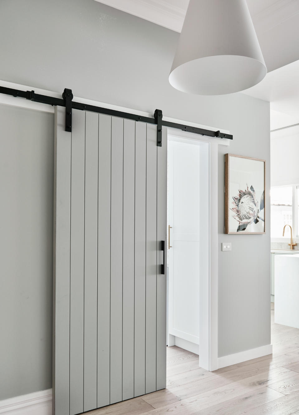 Maximize space with a stylish sliding door