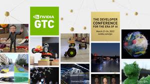 NVIDIA’s GTC conference will run virtually from March 21-24 with 900 sessions and 1,400 speakers, focused on AI, data science, digital twins, autonomous vehicles, climate science and more.