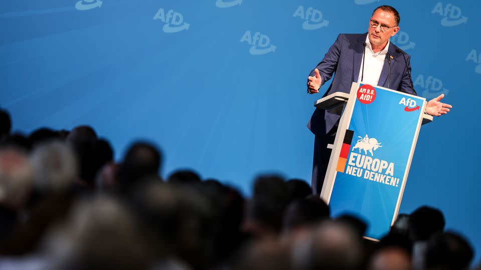 The ID group has sought to moderate its image, recently expelling Germany's AfD after comments by a senior MEP about the SS. - Christoph Reichwein/picture alliance/Getty Images