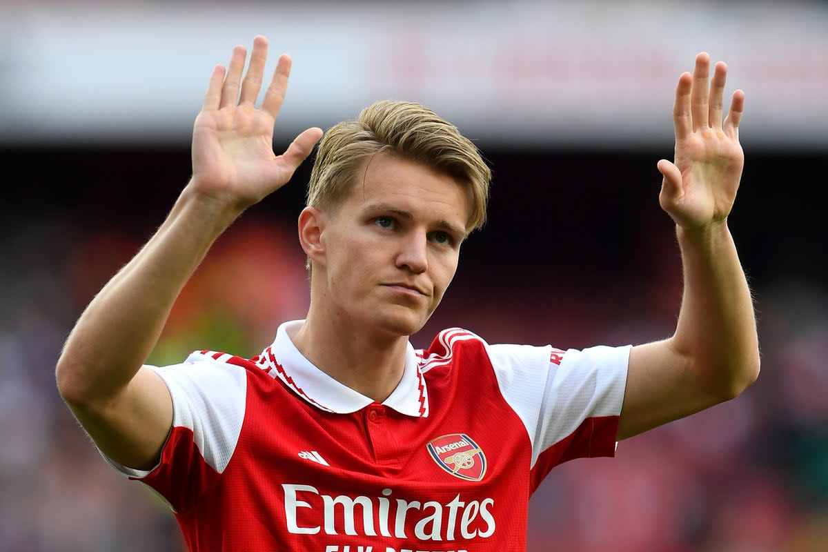 Skipper: Martin Odegaard  (Arsenal FC via Getty Images)