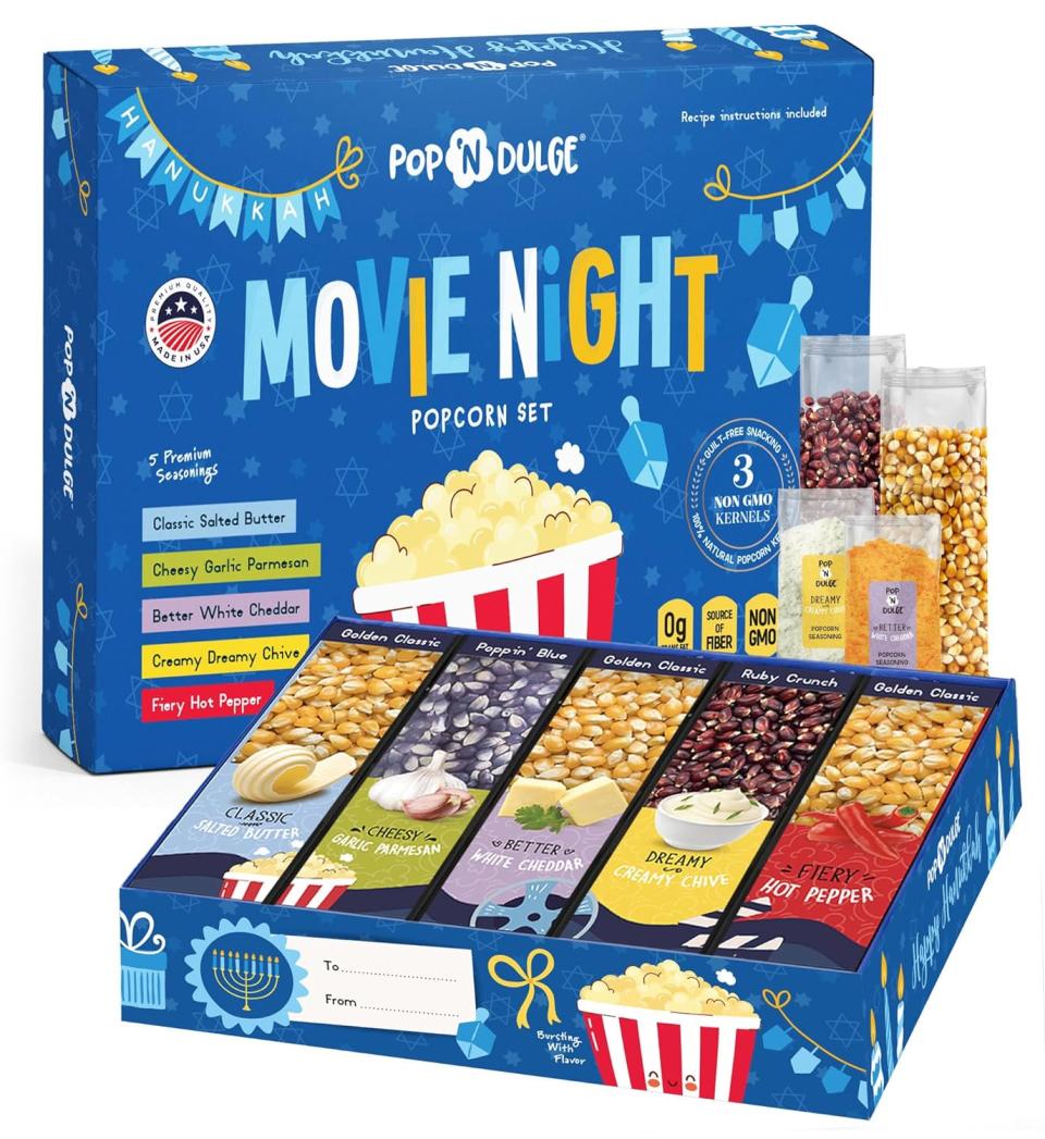 popcorn kit with five flavors