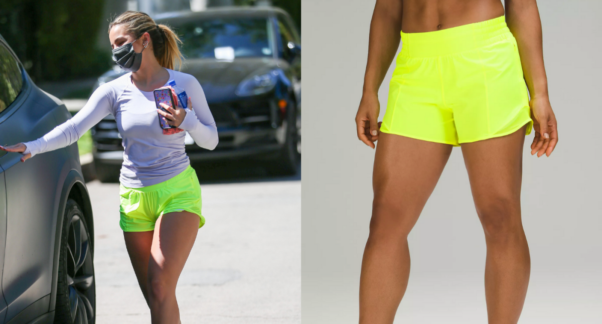 Addison Rae just wore these $58 Lululemon shorts — and sizes are