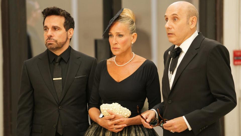 And Just Like That, Mario Cantone, Sarah Jessica Parker, Willie Garson